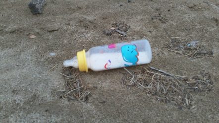 baby bottle litter